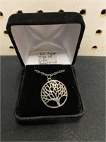 925 PLATED TREE OF LIFE PENDANT