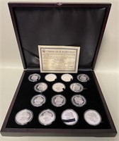 S - COMPLETE CARSON CITY MORGAN SILVER DOLLAR SET