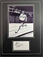 Steve Profontaine Custom Matted Autograph Display