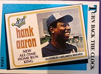 3 Hank Aaron 1974 Topps HR King HL#1 X The $