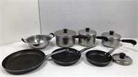 Revere Ware Pots & Farberware Pans