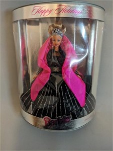 Happy Holiday Barbie-1990 (some damage)