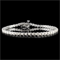 14K Gold 1.00ctw Diamond Bracelet