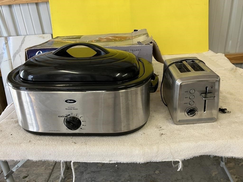 Oster 20 Quart Roaster Oven/Stainless Toaster