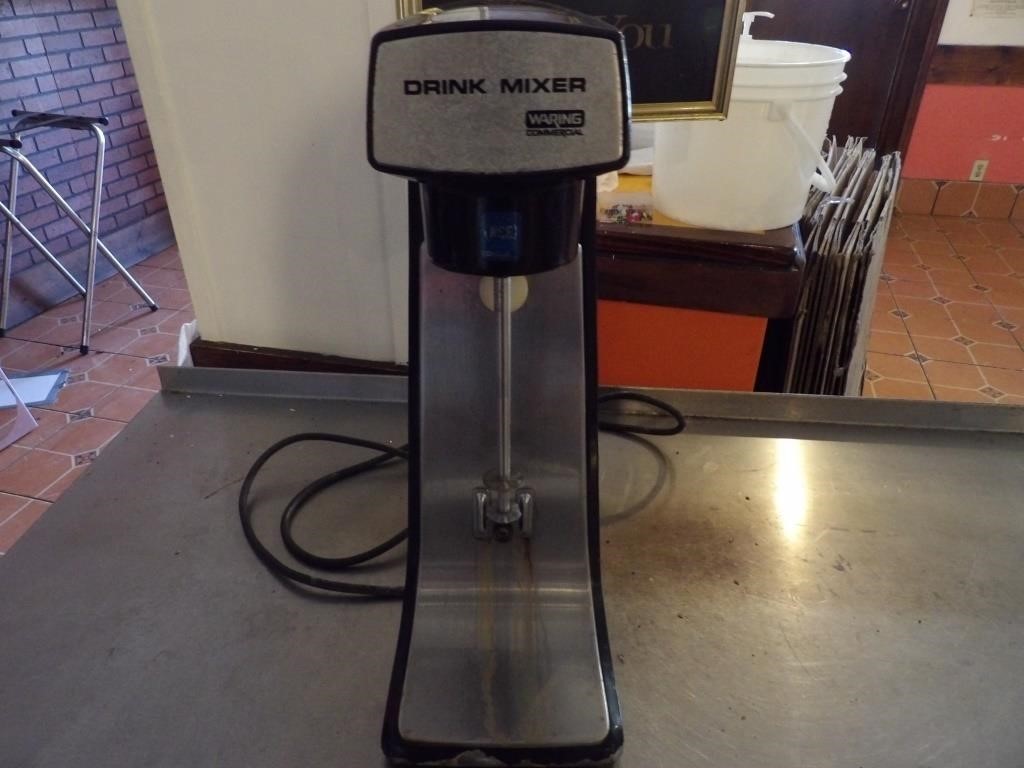 Drink Mixer Was being used when closed