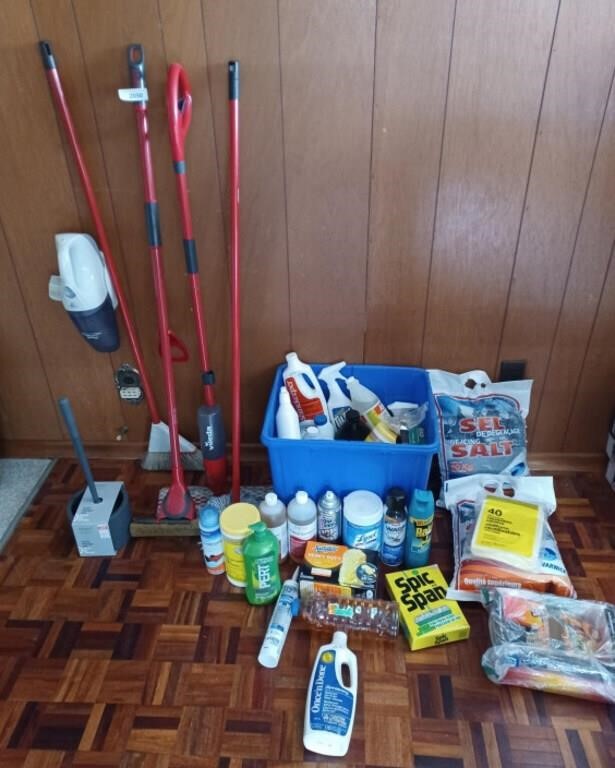 Large Cleaning Supplies Lot! Including Vileda