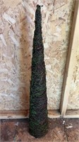 NEW 30” Moss Cone Topiary Allstate Floral Patio