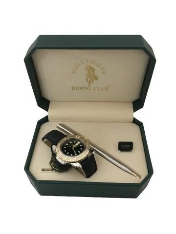 Hollywood Riding Club Watch & Pen Collectible Set