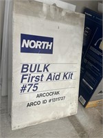 North bulk first aid kit number 75
