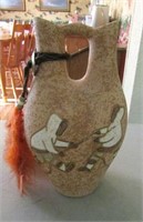 Inuit Decorated Vase