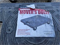 Lightweight MOVER'S DOLLY Plastic 200 LB