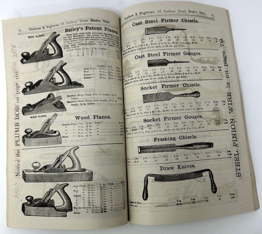 1894 Goodnow & Wightman (Boston) Catalogue