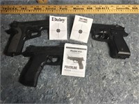 Group lot of three bb pistols