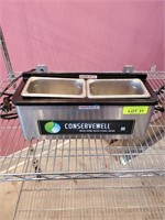 SERVER CONSERVEWELL DIPPER WELL, 16" X 5.5" X 7"