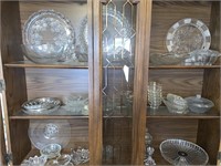 Clear Serving Glass Lot C