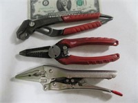 (3) Milwaukee~USA Special Pliers~Wire Hand Tools