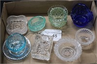 Assorted Small Glass Dished