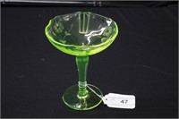 Vintage Uranium Candy Dish 5"