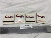 Lot Of 4 Matchbooks from Don Mattingly’s 23