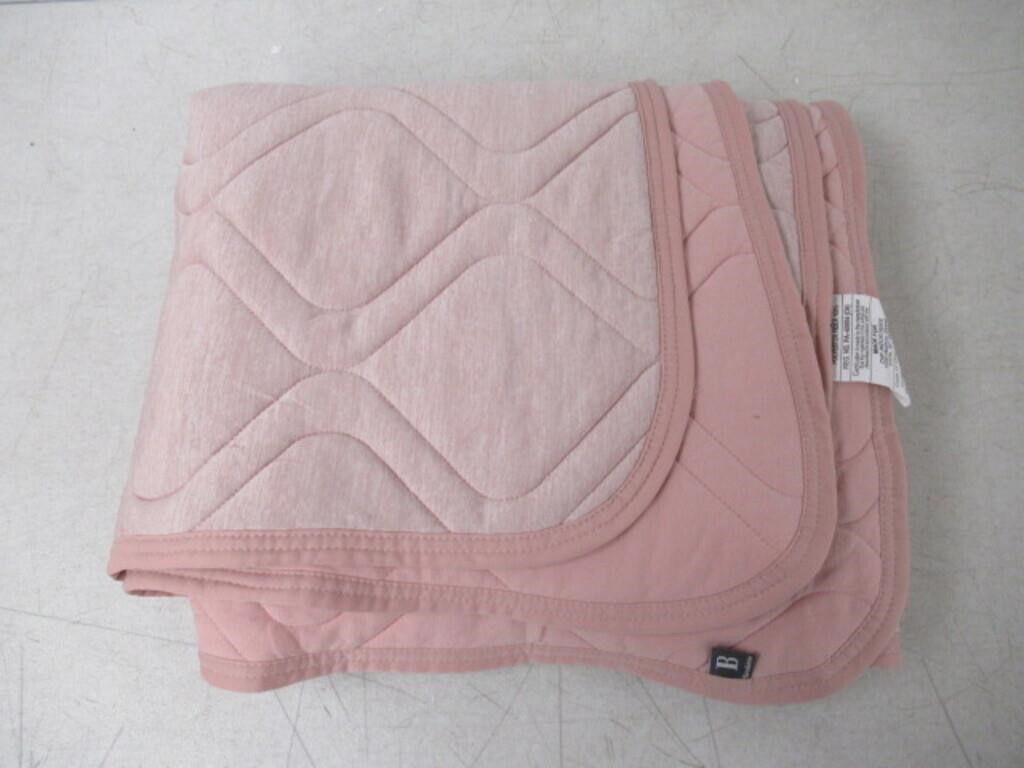 Brookstone Cooling Throw Pink