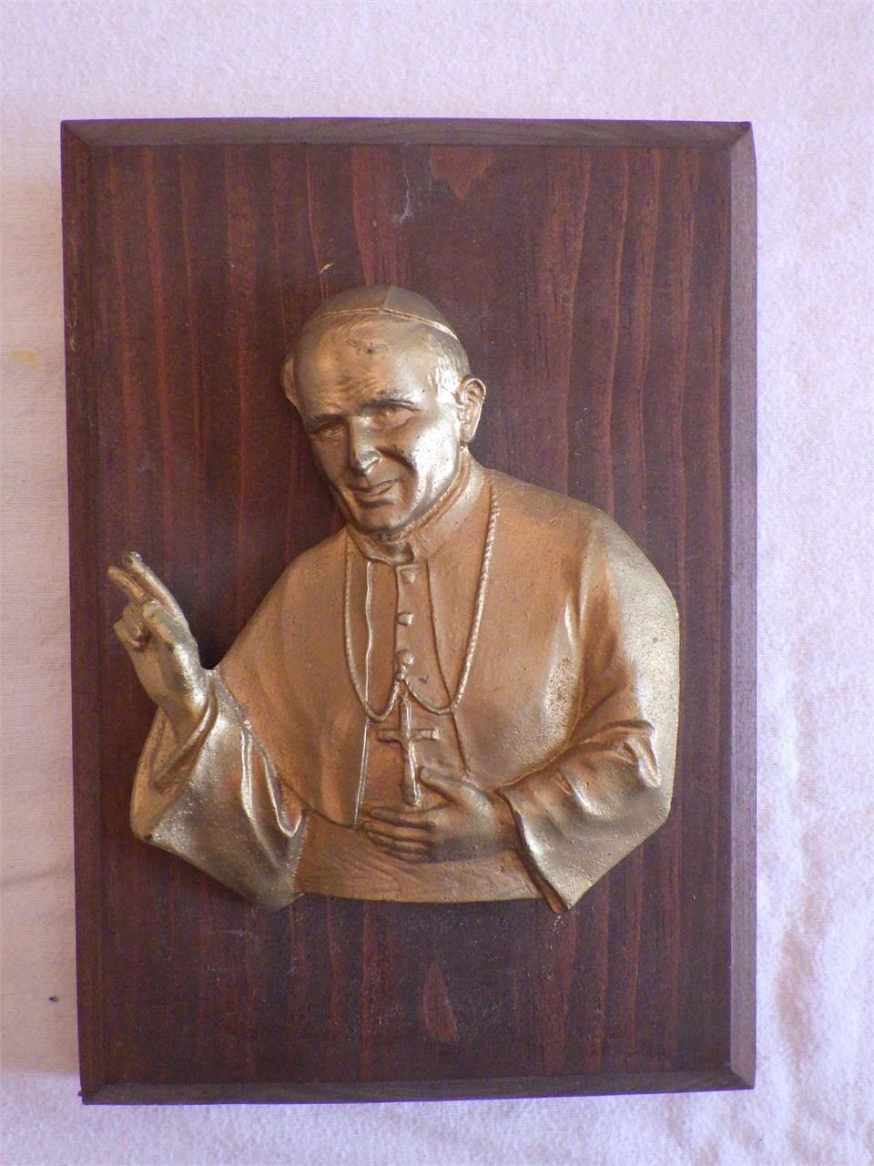 Pope John Paul Plaque