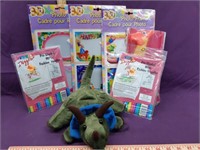Kids Lot with Dinosaur hand puppet