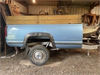 Nice Pickup Box Trailer with Hoist