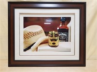 Jack Daniels Framed Picture 20" x 24"