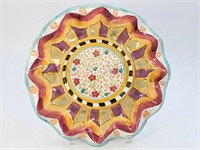 MACKENZIE CHILDS SERVING PLATTER