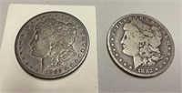 Morgan liberty dollars, 1882×2