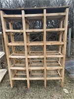 18 Bin Rodent Breeding Rack. Uses tubs from
