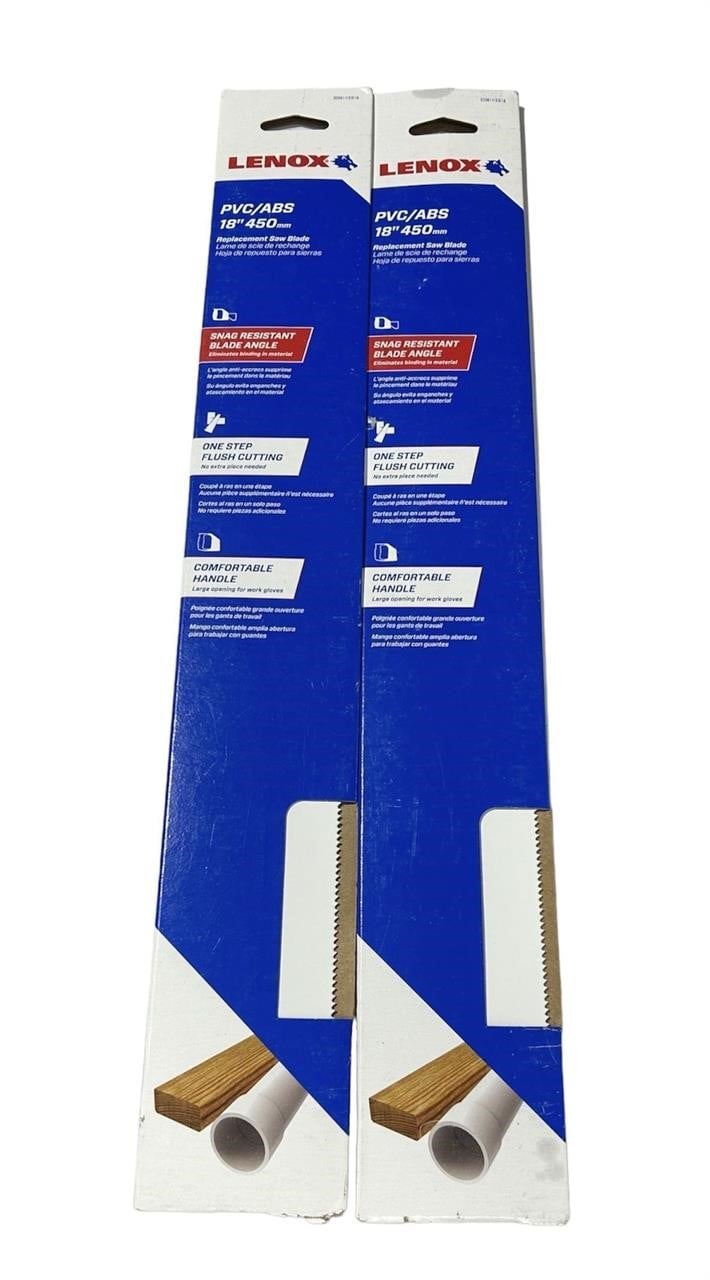 LENOX PVC/ABS 18in Replacement Saw Blade 2