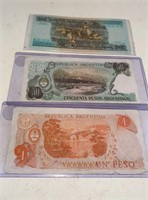 ARGENTINA AND BRAZIL CURRENCY