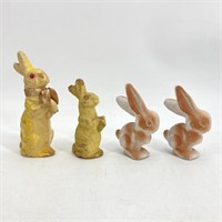 Tray- Chalkware, Paper Maché, etc. Bunnies