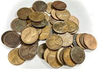 1918-P Lincoln Wheat Cent Penny Roll
