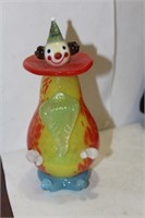 A Bohemian Glass Clown