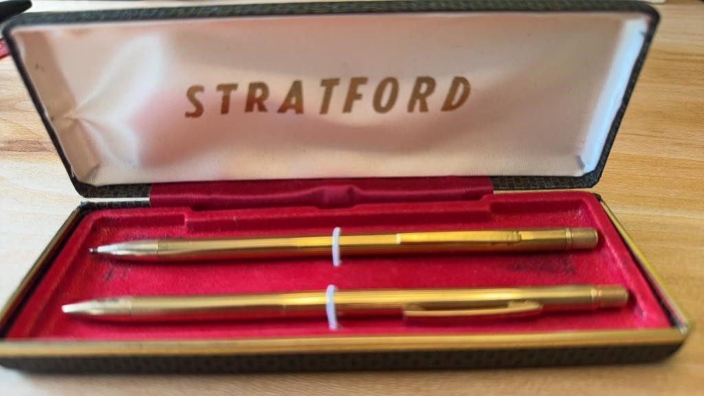 Stratford Pen and Pencil Set in Original Box