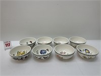 Port Meirion Botanic Garden Dessert Bowls (8)