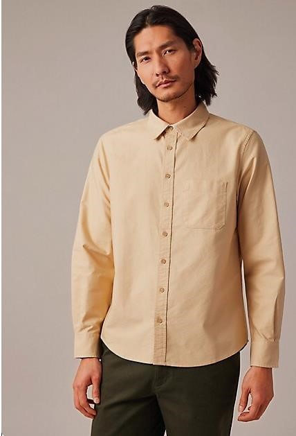 NEW $70 (L) Cream Coloured Dress Shirt