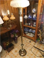 Floor Lamp Antique/Vintage Approx. 5' Tall