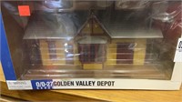 Walthers corner stone. Golden Valley depot. O-27