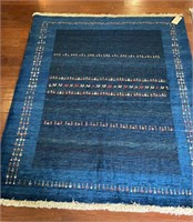 Blue Chinese Rug (62" x 76")