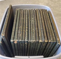 BOX OF LIBRARY OF MUSIC ALBUMS