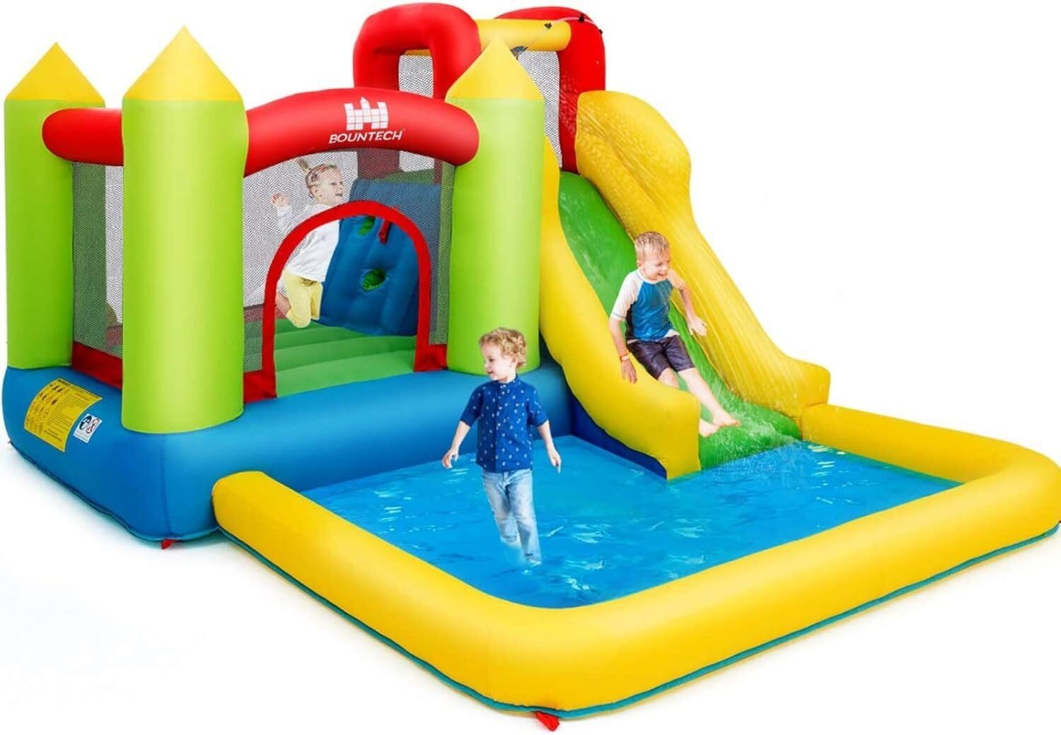 Costzon 12x9FT Inflatable Water Slide