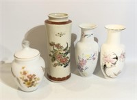 Lot of Vintage Vases Asian Italian Pottery