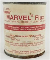 ** Can of Marvel Flux for Welding