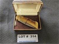 10K Gold NYSEG Pocket Knife