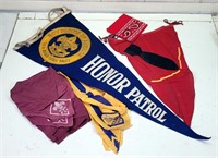Vintage Boy Scouts of America Honor Patrol Pennant