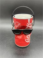 Vintage Coca Cola Dancing Can with Sunglasses