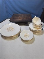 20 pieces of 22 carat golden wheat China Great t